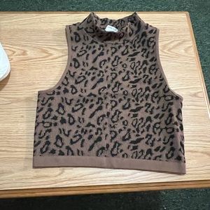 Bozzolo (Tillys) Cheetah Halter Top